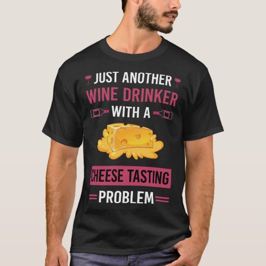 Wijndrinker Wijnproeverij T-shirt (Voorkant)
