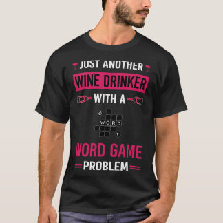 Wijndrinker Word Games T-shirt