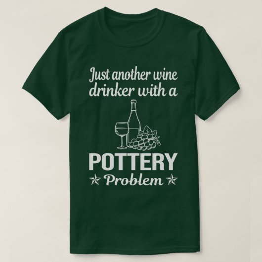 Wijndrinkwaterstof T-shirt (Design voorkant)