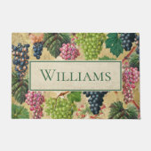 wijndruiven Aangepaste benaming Deurmat (Voorkant)