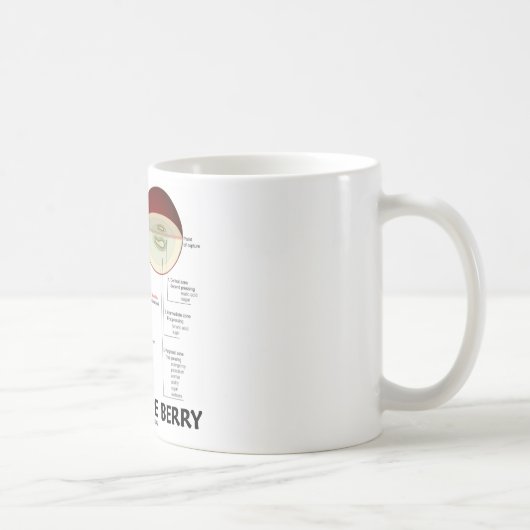 Wijndruiven Berry (anatomie) Koffiemok (Rechts)