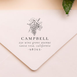  wijndruiven Familienaam Naam Retouradres Zelfinktende Stempel