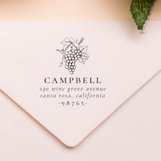  wijndruiven Familienaam Naam Retouradres Zelfinktende Stempel