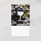 Wijndruiven | Glaspictogram Visitekaartje (Achterkant)