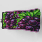 Wijndruiven Golfheadcover (Voorkant)