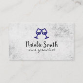 Wijndruiven juichen visitekaartje (Voorkant)