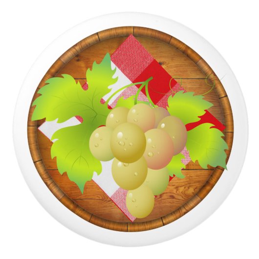 Wijndruiven lade knoppen (Voorkant)