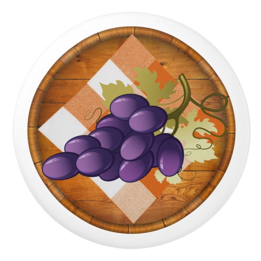 Wijndruiven lade knoppen (Voorkant)