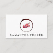 Wijndruiven Logo Visitekaartje (Voorkant)