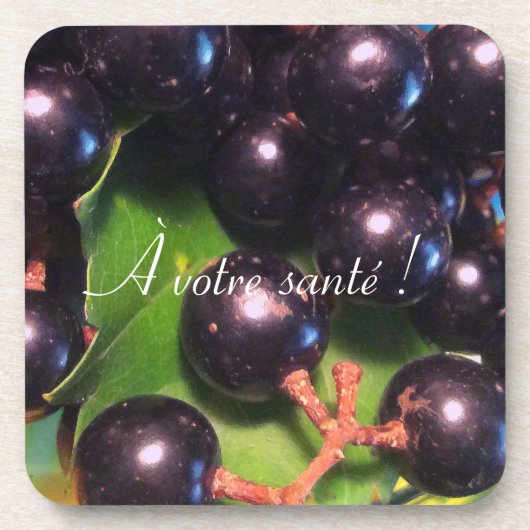 Wijndruiven Onderzetter (Voorkant)