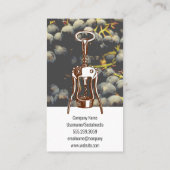 Wijndruiven | Opening wijn Visitekaartje (Achterkant)