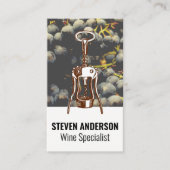 Wijndruiven | Opening wijn Visitekaartje (Voorkant)