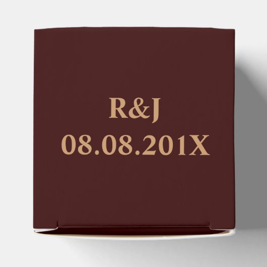 Wijndruiven van wijngaarden met wijnstok, zonnig bedankdoosjes (Bovenkant)