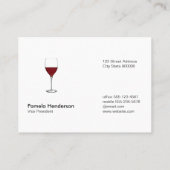 Wijndruiven Visitekaartje (Achterkant)