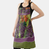 Wijndruiven Waterverf Batik Napa Valley Chef Name Schort (Insitu)