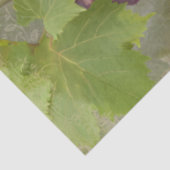 Wijndruiven Wijngaard Winery Script Decoupage Art Tissuepapier (Detail)