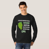 Wijndruiven Wijnmaker Wijnproeverij T-shirt (Voorkant volledig)