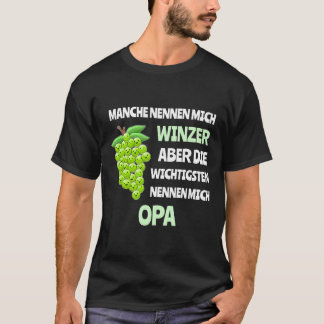 Wijndruiven Wijnmaker Wijnproeverij T-shirt