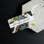 WIJNDRUIVEN, WIJNMAKERIJ, WIJNMASTER Visitekaartje