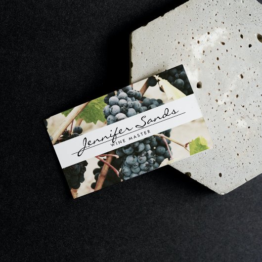 WIJNDRUIVEN, WIJNMAKERIJ, WIJNMASTER Visitekaartje