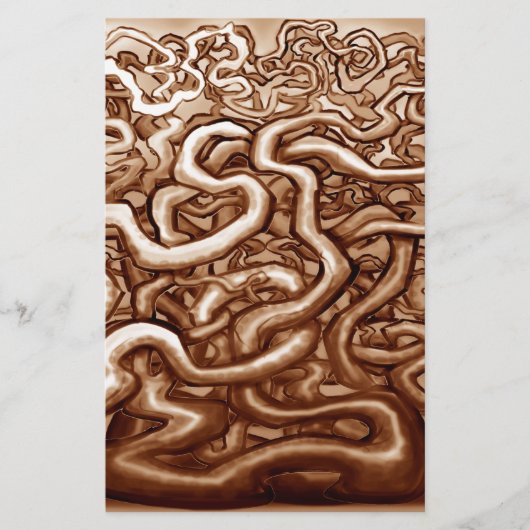 Wijnen van bruin briefpapier (Voorkant)