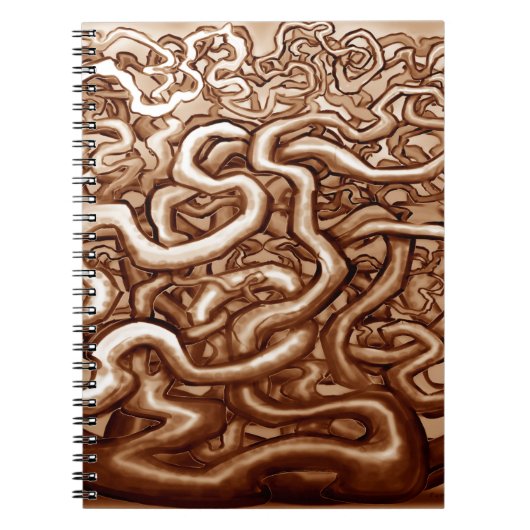 Wijnen van bruin notitieboek (Voorkant)