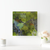 Wijnenthousiast Vierkante Klok (Huis)