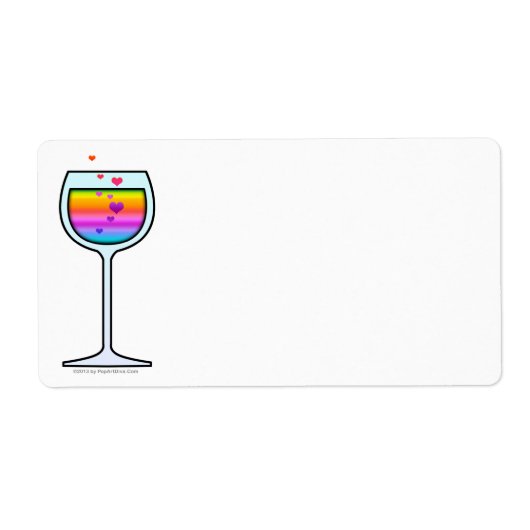 WIJNETIKETTEN, PERSONALISEERBAAR ETIKET (Voorkant)