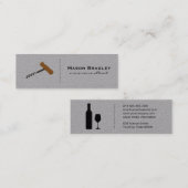 Wijnexpert Mini Visitekaartje (Voorkant / Achterkant)
