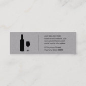 Wijnexpert Mini Visitekaartje (Achterkant)