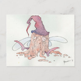 Wijnfee - briefkaart bij kamertemperatuur horizont