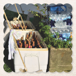 Wijnfeest Coasters Kartonnen Onderzetters