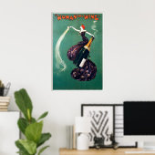 Wijnfles Champagne Eten en Drinken Drank Poster (Thuiskantoor)