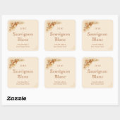 Wijnfles etiket sticker (Vel)