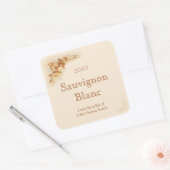 Wijnfles etiket sticker (Envelop)