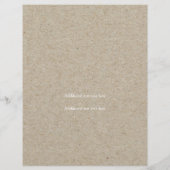 Wijnfles & Glazen Kerst Event Flyer Poster (Achterkant)