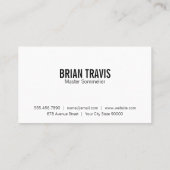 Wijnfles | Gouden Visitekaartje (Achterkant)