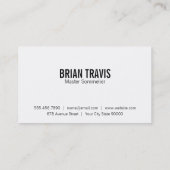 Wijnfles | Gouden Visitekaartje (Achterkant)