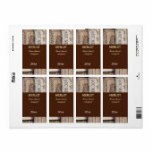 Wijnfles kurken flesetiket etiket (Full Sheet)