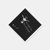 Wijnfles Kurkentrekker Klaar voor het Weekend Serv Servet (Hoek)