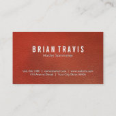 Wijnfles | Ledertextiel Visitekaartje (Achterkant)