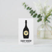 Wijnfles | Lux Visitekaartje (Staand voorkant)
