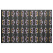 Wijnfles op druiven stof (Yard (91,4 cm))