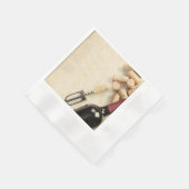 Wijnfles Servetten (Hoek)