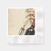 Wijnfles Servetten (Voorkant)