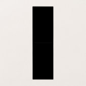 Wijnfles | Stijlvolle lettertypen | Hout Visitekaartje (Binnenkant ongevouwen)