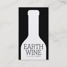 Wijnfles Visitekaartje