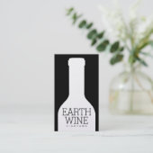 Wijnfles Visitekaartje (Staand voorkant)
