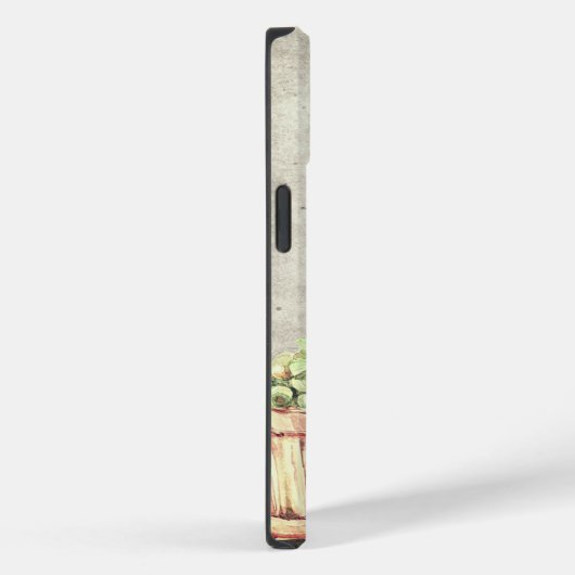 Wijnfles, wijndruiven van wijngaarden Wijnbouw Case-Mate iPhone Case (Achterkant / Rechts)