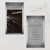 Wijnflescollectie Visitekaartje (Voorkant / Achterkant)